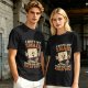Olive Graphic T-Shirt With Sarcastic Email Cartoon Print