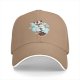 Black Baseball Cap With Appa From Avatar The Last Airbender Cloud Print