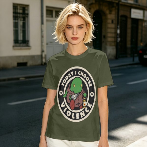 Today I Choose Violence Tonberry Graphic T-Shirt