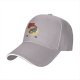 Black baseball cap with Super Dark knight graphic print