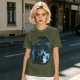 Olive T-shirt with How to Train Your Dragon Toothless and Hiccup Art