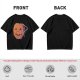 Olive Halloween T-Shirt with Skeleton Arm Jack-o'-Lantern Graphic