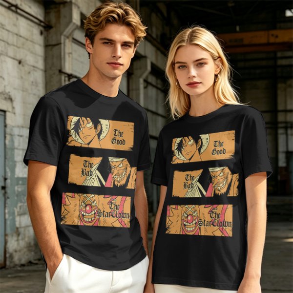One Piece The Good The Bad The Star Clown Graphic T-Shirt
