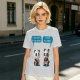 Olive t-shirt with pandas discussing life beyond eating and sleeping