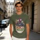 Anime Mecha Robot Ramen Bowl Graphic T-Shirt