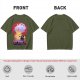 Anime Gear 5 Character Graphic T-Shirt With Sunset Scene