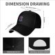 Black baseball cap with The Legend of Zelda Majora's Mask graphic