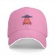 Black baseball cap with UFO abduction 'Single Taken' graphic
