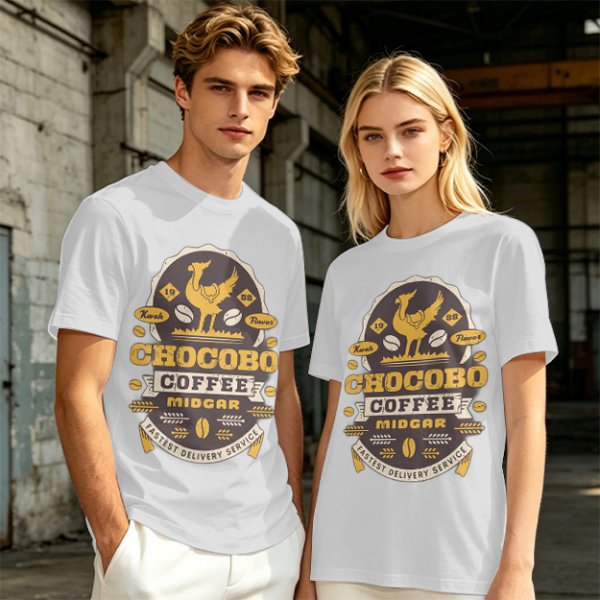 Chocobo Coffee Midgar Fastest Delivery Service T-Shirt