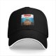 Black baseball cap with Kong and banana graphic print