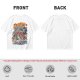 Japanese octopus sushi wave graphic t-shirt design