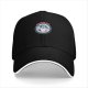 Black baseball cap with Bumble's shaved ice yeti graphic
