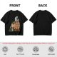 Olive T-Shirt with Charlie Brown and Snoopy at Oktoberfest Beer Barrel