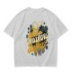 Olive T-Shirt With 'DM Just Making Stuff Up As We Go' Print