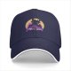 Black baseball cap featuring Toothless dragon and moon graphic