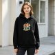 Black hoodie with Sokka 'I'm a Heartbender' Avatar: The Last Airbender print