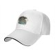 Black baseball cap with tired Earth graphic and 'Everything is fine except for' text