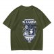 Magical Spirits Ramen Totoro Graphic Olive T-Shirt
