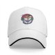 Black Baseball Cap With Surreal Sushi Portrait Graphic