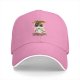 Black baseball cap with 'I tried being normal' calico cat graphic