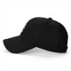 Black Baseball Cap With Cute Cat Ramen Bowl Graphic