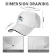 Black Baseball Cap With Raccoon Skateboarding Graphic