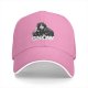 Black baseball cap with Jon Snow graphic and SNOW text
