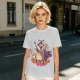 Olive Graphic T-Shirt With Raccoon Opossum Skunk 'GOALS' Print