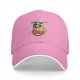 Black Baseball Cap With Halloween Pumpkin Ramen Ghost Graphic