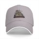 Black Baseball Cap With Hungry Dinosaur I'm Hangry Graphic
