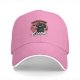 Black baseball cap with 'I Make My Own Luck' cat graphic