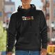 My Blood Type Is Coffee Black Hoodie