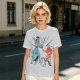 Olive T-shirt with Avatar Na'vi and Aang Pointing Meme Art