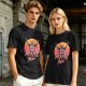 Olive T-Shirt With Praise The Sun Retro Knight Graphic