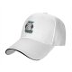 Black baseball cap with 'I Exist Without My Consent' grumpy cat print