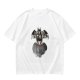 Olive T-Shirt With Why So Toothless? Batman Dragon Print