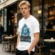 Master of Christmas D20 Dice T-Shirt for RPG Fans