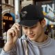 Wizard In Training Cat Graphic Black Baseball Cap