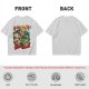 Olive T-shirt with He-Man and Battle Cat Graphic Print