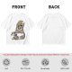 Olive T-Shirt With Cute Totoro And Soot Sprite Anime Print