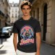 Olive t-shirt with Skeletor 'Feeling Good Today I Might Choose To Destroy The Universe' print