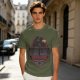 Olive Green T-Shirt with Dark Lord Darth Vader Beer Graphic