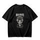 Olive green t-shirt with Dread Pirates graphic print