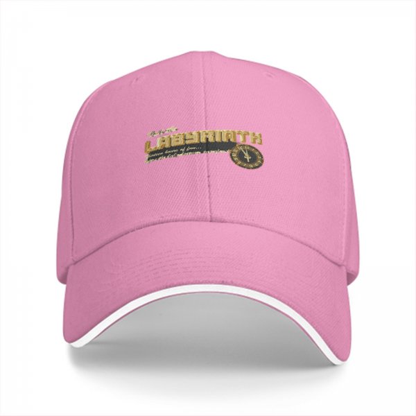 Visit the Labyrinth Themed Black Baseball Cap