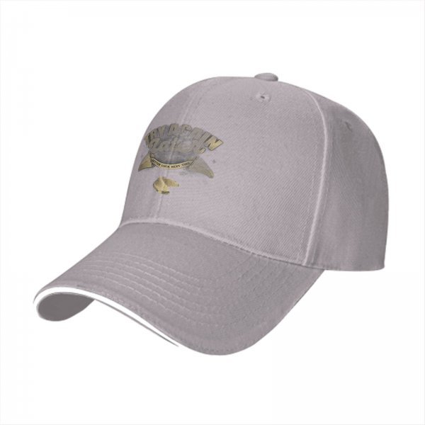 Black baseball cap with 'Try Again Later' fortune cookie graphic