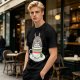 Totoro in Teacup Graphic Olive T-Shirt