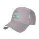 Black Baseball Cap With Cute Dinosaur Graphic And 'What I'm Doing' Text