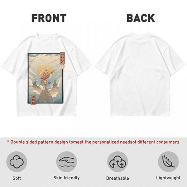 Avatar Aang Ukiyo-e Style Graphic Tee
