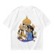 Disney Aladdin Princess Jasmine and Rajah Tiger Graphic T-Shirt