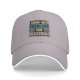 Black baseball cap with 'I Come With Problems Not Solutions' retro graphic